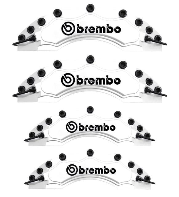 Suzuki Wagon R Uyumlu Brembo Beyaz Kaliper Kapağı 4 Parça Ön Arka Set