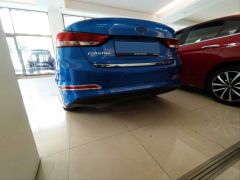 Hyundai Elantra Uyumlu 2016-2018 Bagaj Kapağı Çıtası Krom