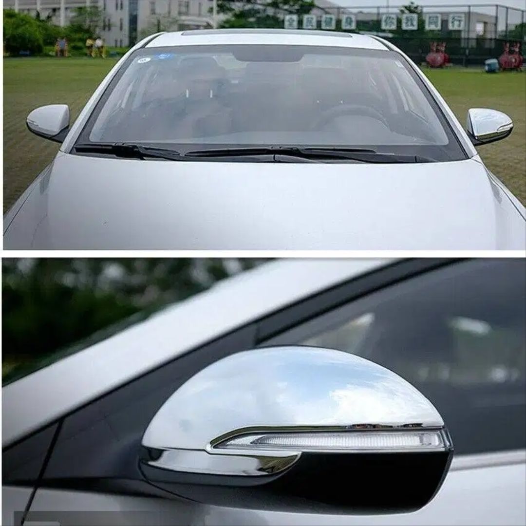 Hyundai Elantra Uyumlu 2016-2018 Ayna Kapağı Nikelaj