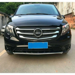 Mercedes Vito Uyumlu W447 2014 Sonrası Ön Tampon Alt Koruma Krom Parça