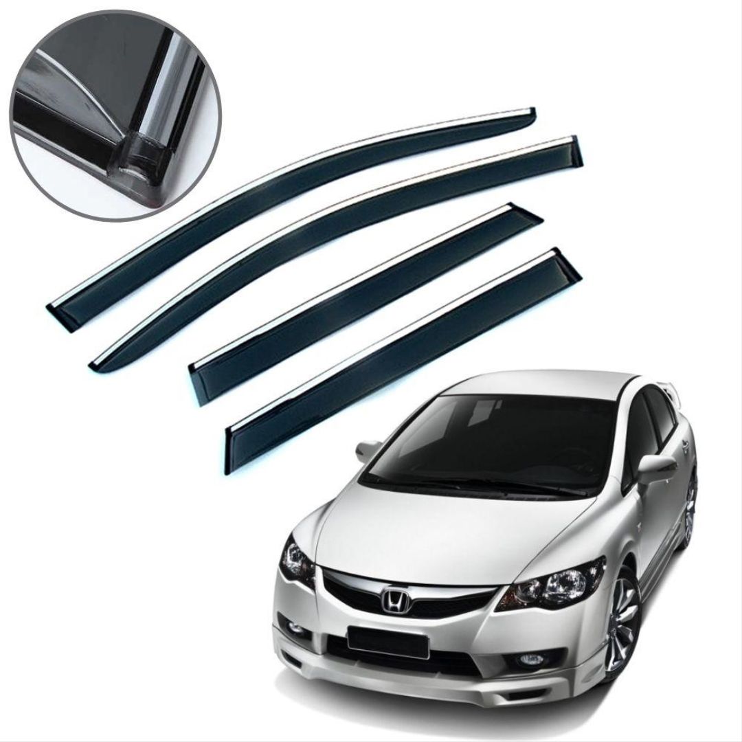Honda Civic Uyumlu Fd6 2006-2012 Cam Rüzgârlığı Mugen