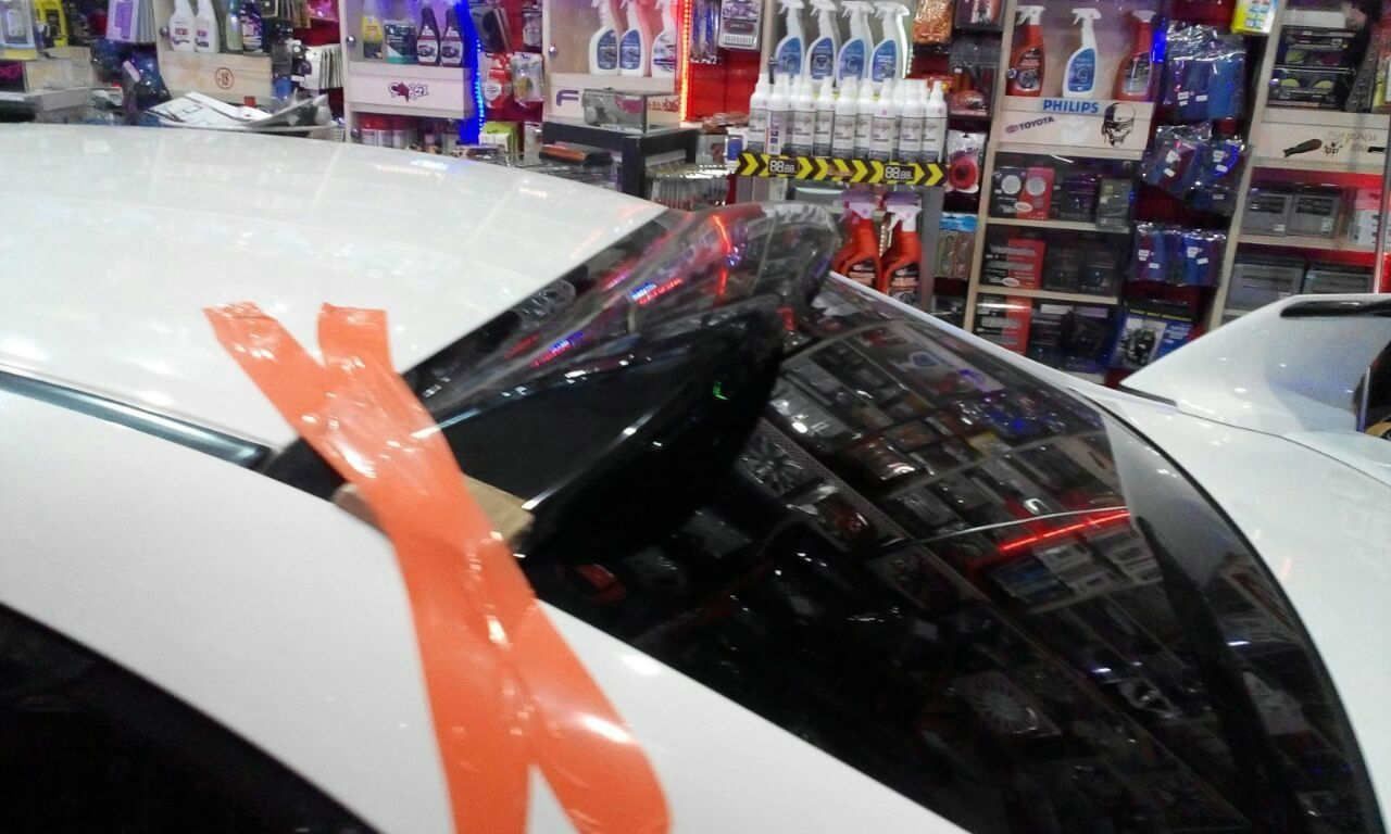 Honda Civic Uyumlu Fb7 Civic Cam Üstü Spoiler