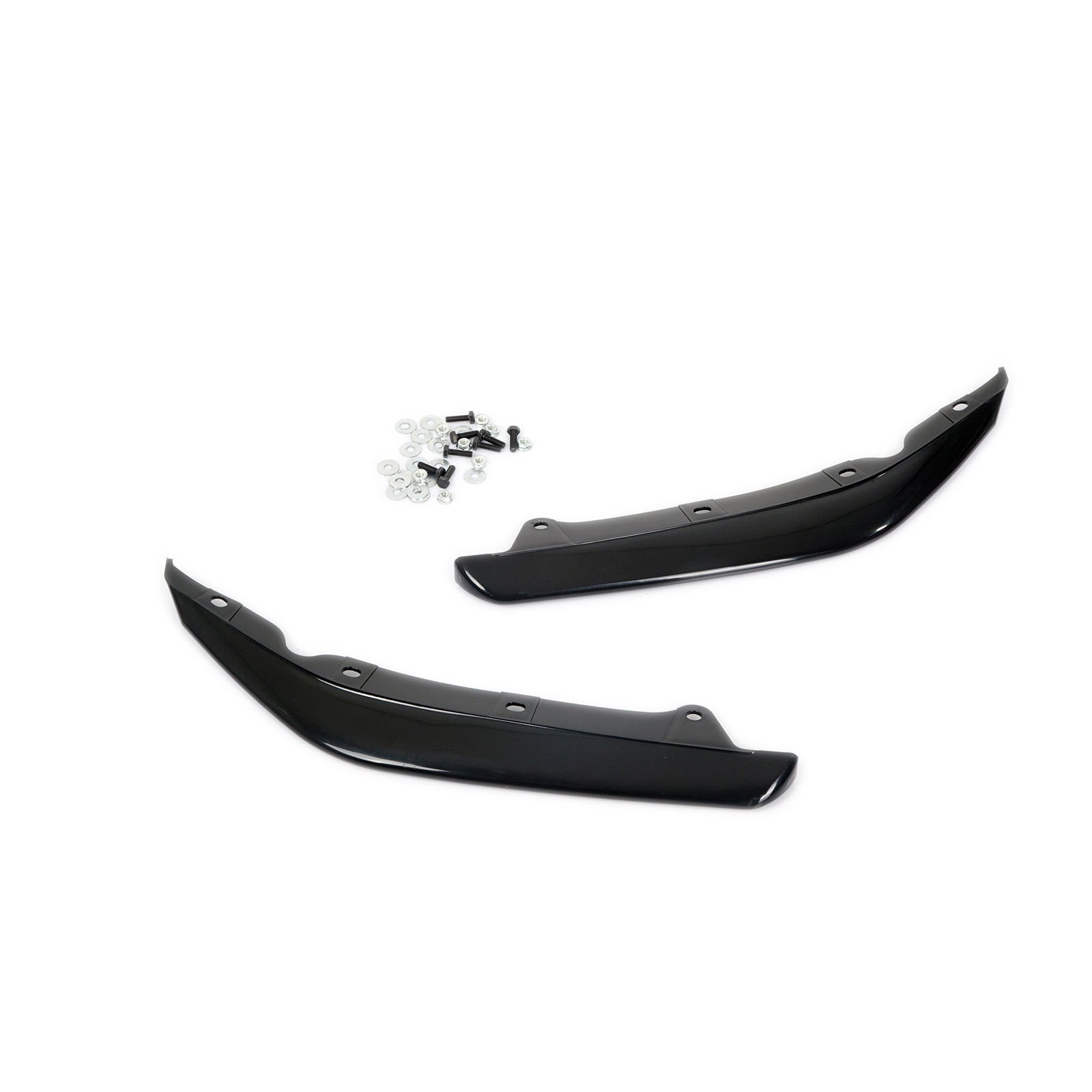 S-Dizayn Honda Civic FC5 ABS Plastik Arka Tampon Flap Parlak Siyah 2016-2021 A+Kalite