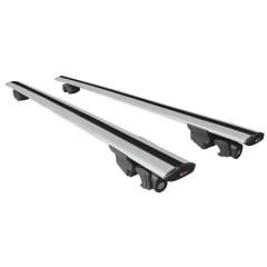 VW Sharan 2010-2022 Arası ile uyumlu HOOK Model Anahtar Kilitli Ara Atkı Tavan Barı GRİ
