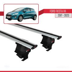 Ford Fiesta VII 2017-2023 Arası ile uyumlu ACE-4 Ara Atkı Tavan Barı GRİ