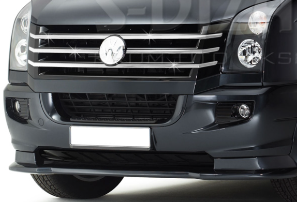 Volkswagen Uyumlu Crafter 2011-2017 Ön Panjur Paslanmaz Çelik