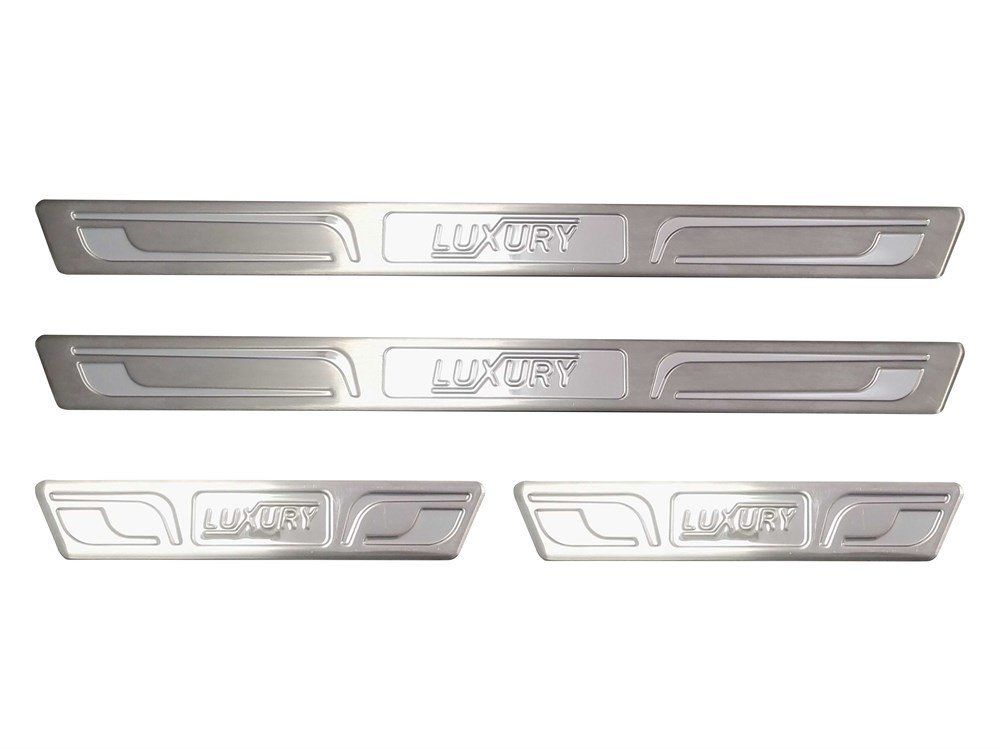Ford Focus Uyumlu 2 Luxury Kapı Eşiği Krom 2005-2011