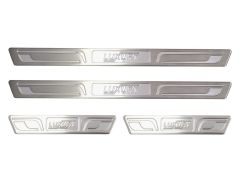 Ford Focus Uyumlu 2 Luxury Kapı Eşiği Krom 2005-2011