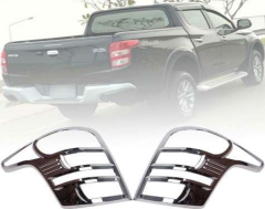 Mitsubishi L200 Uyumlu 2015 2018 Arka Stop Kaplama ABS Krom Parça