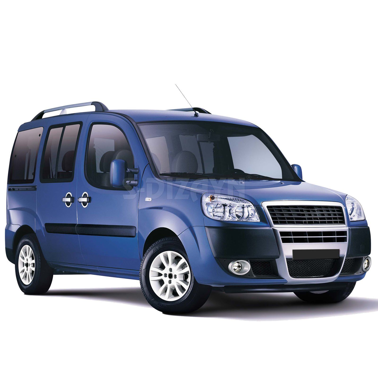 Fiat Doblo Uyumlu Krom Kapı Kolu 5 Kapı 2000-2010