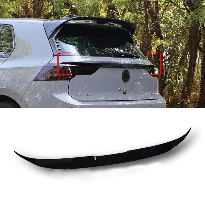 Golf 8 Uyumlu Stop Arası Middle Spoiler (Parlak Siyah) Parça