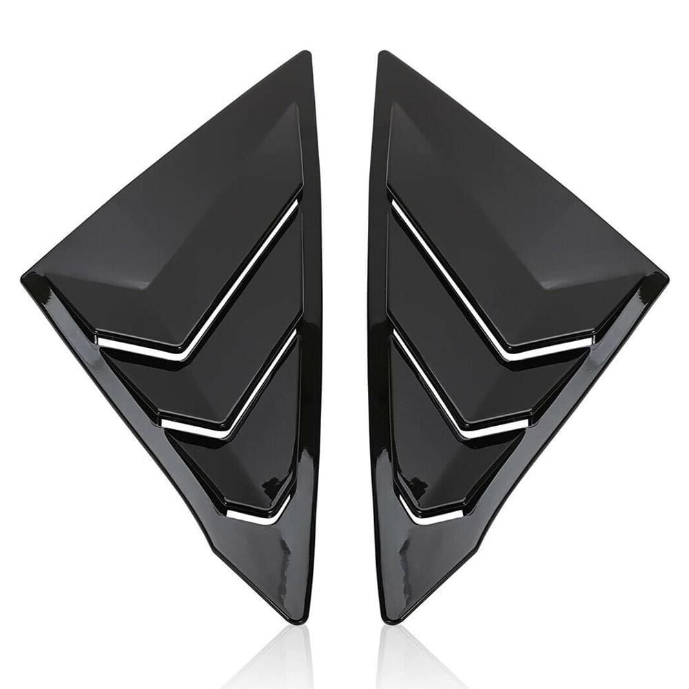 Honda City Uyumlu 2021 Sonrası Kelebek Cam Vizörü Kaplama (Parlak Siyah) Parça