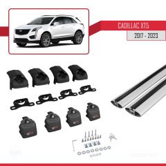 Cadillac XT5 2017-2023 Arası ile uyumlu ACE-2 Ara Atkı Tavan Barı GRİ