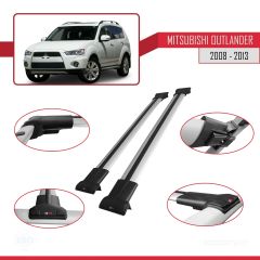 Mitsubishi Outlander 2008-2013 Arası ile uyumlu FLY Model Ara Atkı Tavan Barı GRİ