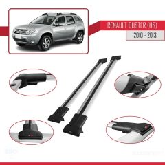 Renault Duster (HS) 2010-2013 Arası ile Uyumlu FLY Model Ara Atkı Tavan Barı GRİ