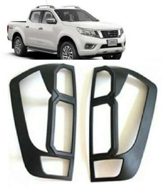 Nissan Navara Uyumlu 2016 Sonrası Arka Stop Kaplama ABS Siyah Parça