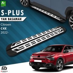 S-Dizayn Citroen C4 X S-Plus Gri Yan Basamak 183 Cm Etekli 2022 Üzeri