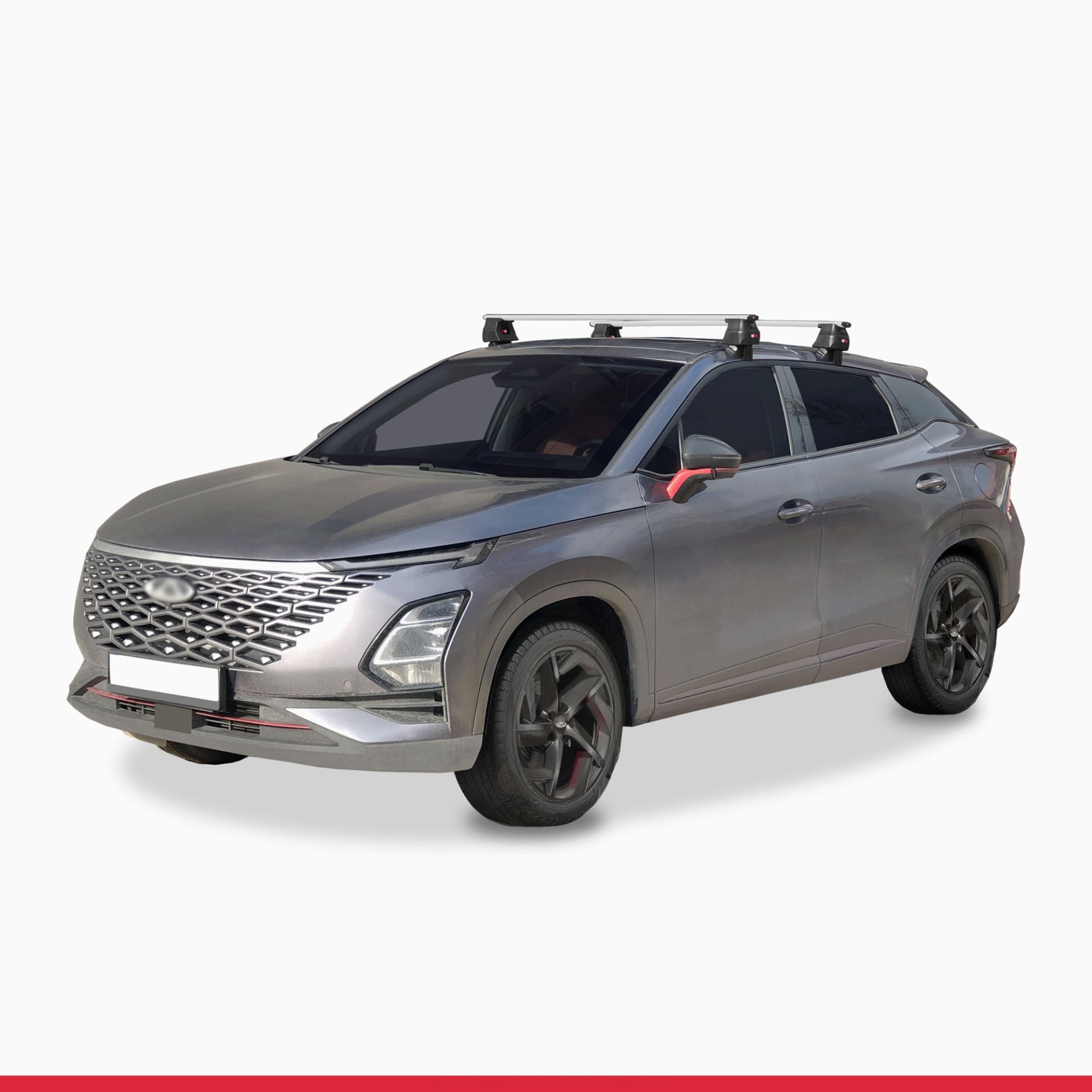 Chery Omoda 5 2023 ve Sonrası ile uyumlu ACE-4 Ara Atkı Tavan Barı GRİ