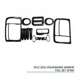 Volkswagen Amarok Uyumlu Full Set Siyah 2012-2016 Parça