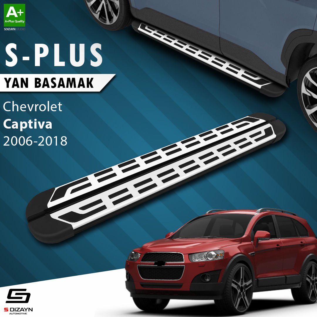 S-Dizayn Chevrolet Captiva S-Plus Gri Yan Basamak 183 Cm 2006-2018