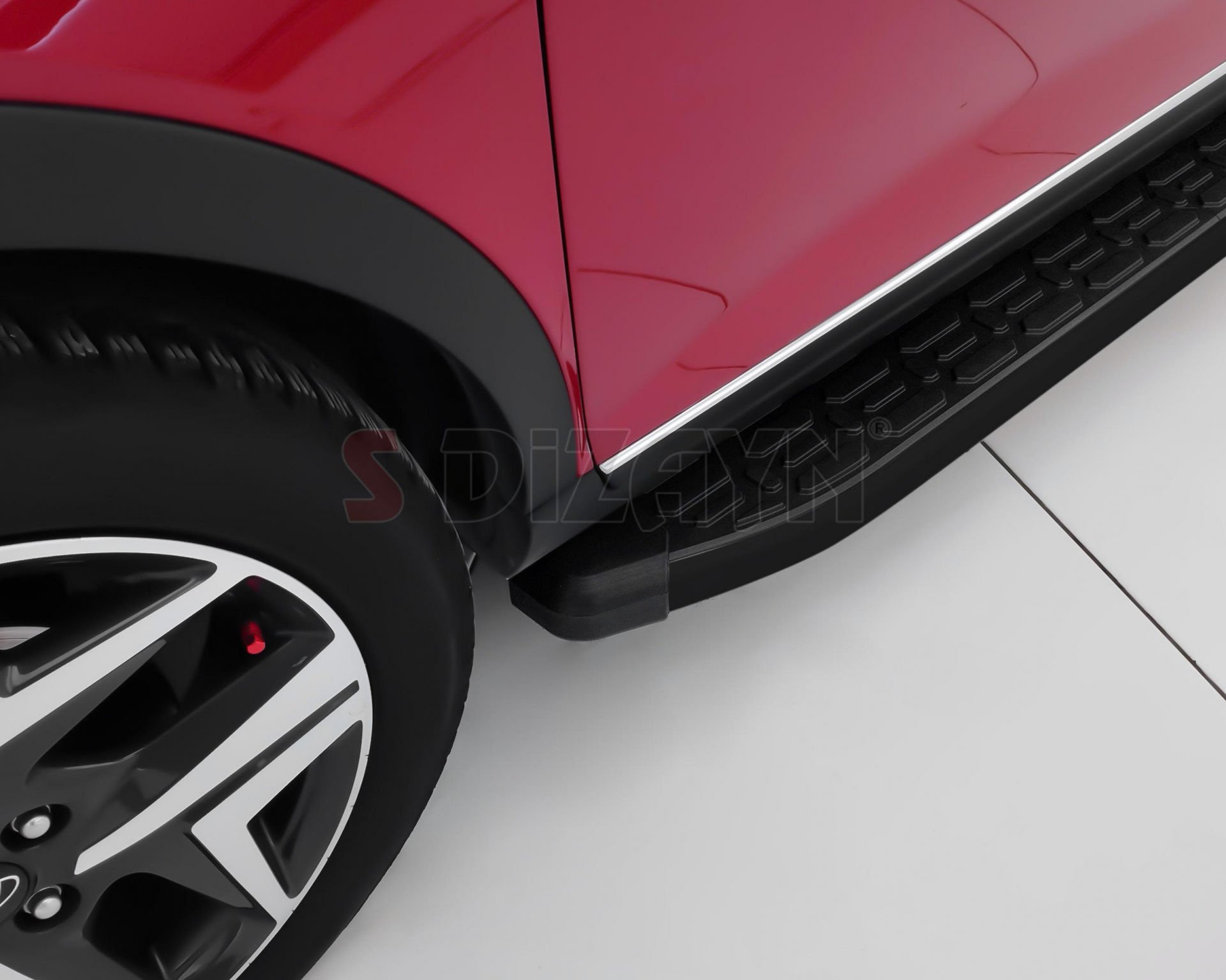 S-Dizayn Ford Courier 2 Evo Siyah Yan Basamak 183 Cm 2023 Üzeri