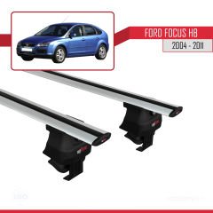 Ford Focus HB 2004-2011 Arası ile uyumlu ACE-4 Ara Atkı Tavan Barı GRİ