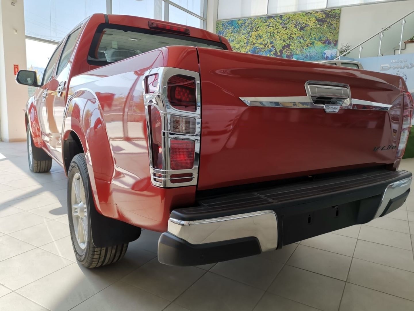 İsuzu D-Max Uyumlu 2012-2017 Stop Çerçevesi Kaplama Nikelaj