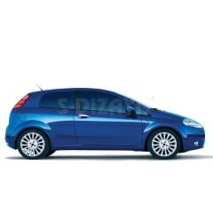 Fiat Grande Uyumlu Punto Krom Kapı Kolu 2 Kapı 4 Parça 2006 Üzeri (Çerçeveli)
