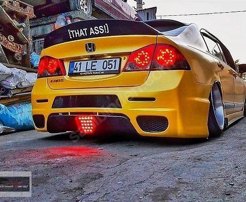 Honda Civic Uyumlu Fd6 Spoon Spoiler (Fiber)
