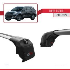 Chery Tiggo 8 2018 ve Sonrası ile uyumlu ACE-2 Ara Atkı Tavan Barı GRİ