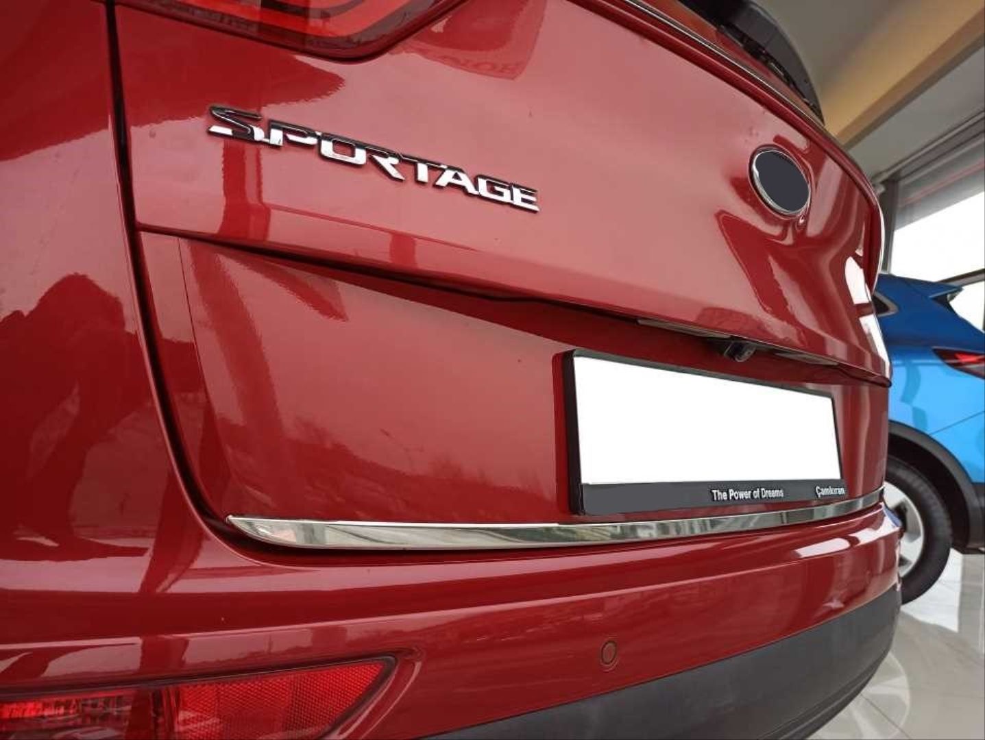 Kia Sportage Uyumlu 2016-2019 Bagaj Kapağı Alt Çıtası Krom