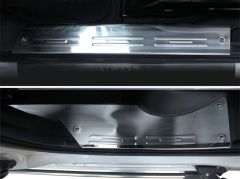 Peugeot Bipper Uyumlu İç Kapı Eşiği 4 Parça Krom 2008 Ve Sonrası