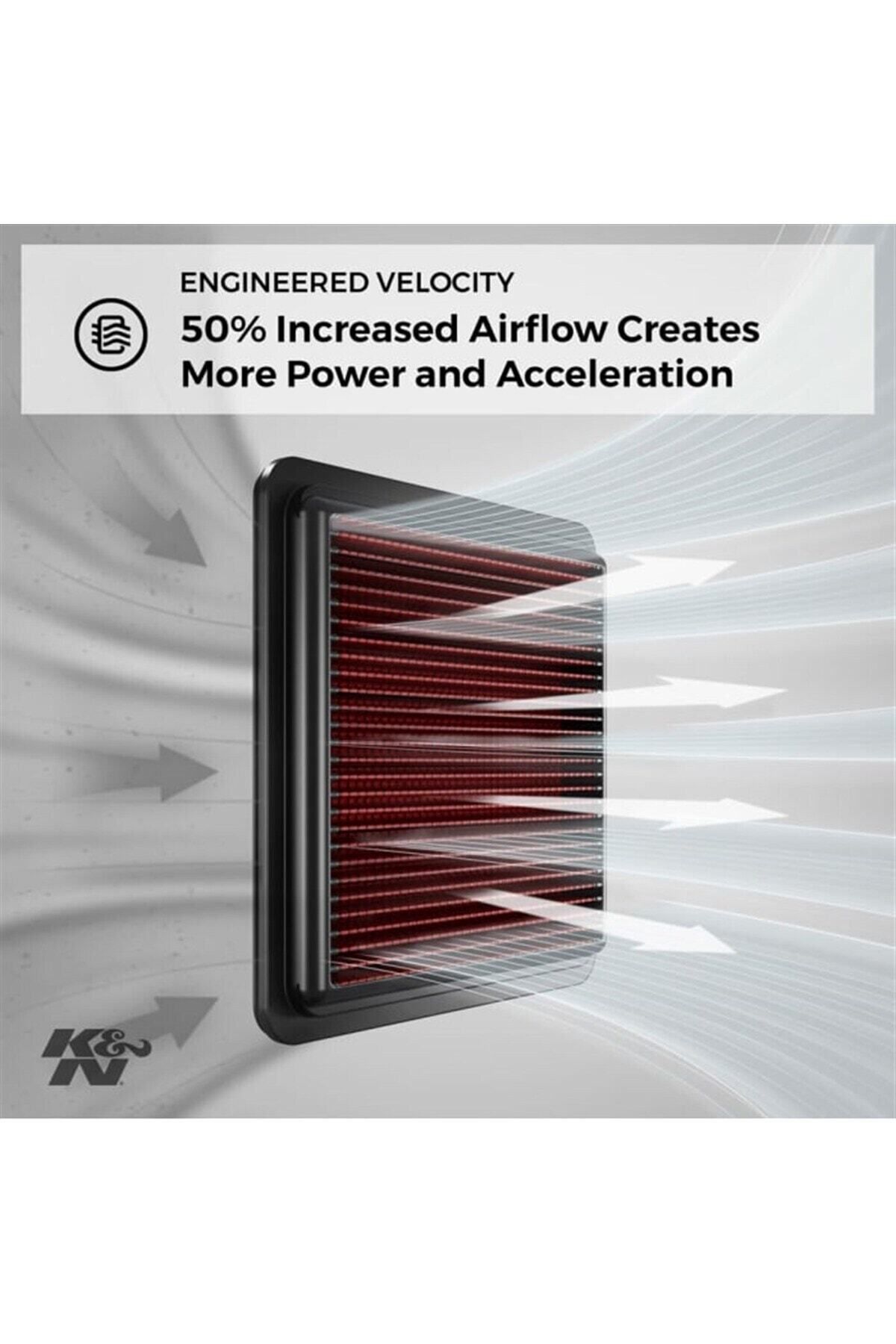 33-3005 K&N KUTU İÇİ FİLTRE