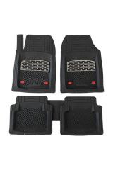 Safir Peugeot Uyumlu 206 Havuzlu Universal Paspas Krom Karbon Parça