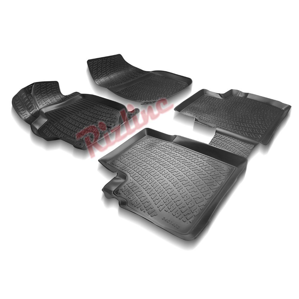 Rizline Dacia Uyumlu Duster 4WD 2009-2017 3D Havuzlu Paspas