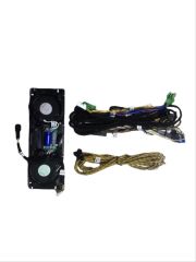 Mercedes W205 Uyumlu C Serisi 64 Renk Tavan Ambians Ve Hoparlör Set (2 Hoparlör İçerir)