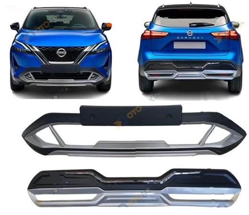 Nissan Qashqai Uyumlu 2021 Sonrası Ön Arka Tampon Koruma Difüzör Parça
