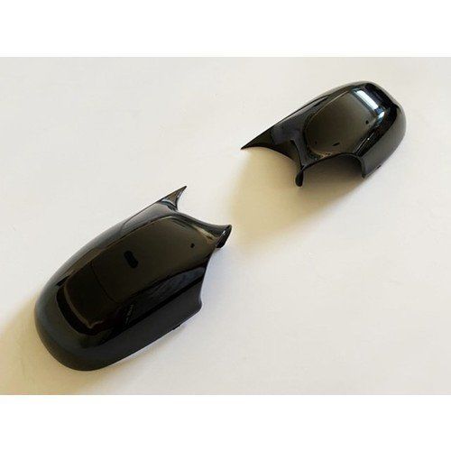 Bmw 3 Uyumlu Serisi E90 2005-2009 Batman Ayna Kapağı (Parlak Siyah)