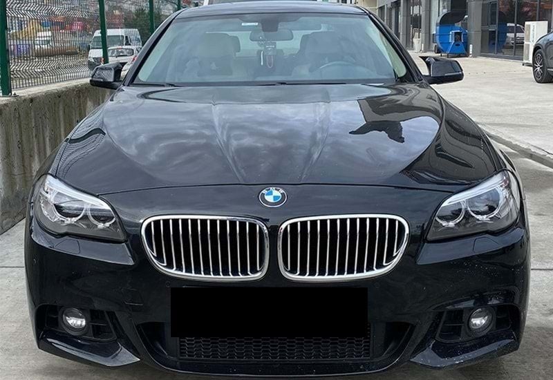 Bmw 5 Uyumlu Serisi F10 2013-2016 Lci Batman Yarasa Ayna Kapağı (Parlak Siyah)