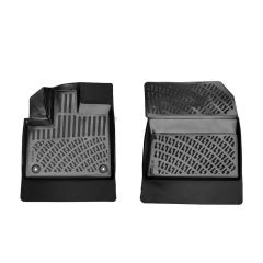 Opel Combo Uyumlu Panelvan (2 Parça) 2019 Sonrası 3D Havuzlu Siyah Paspas Seti