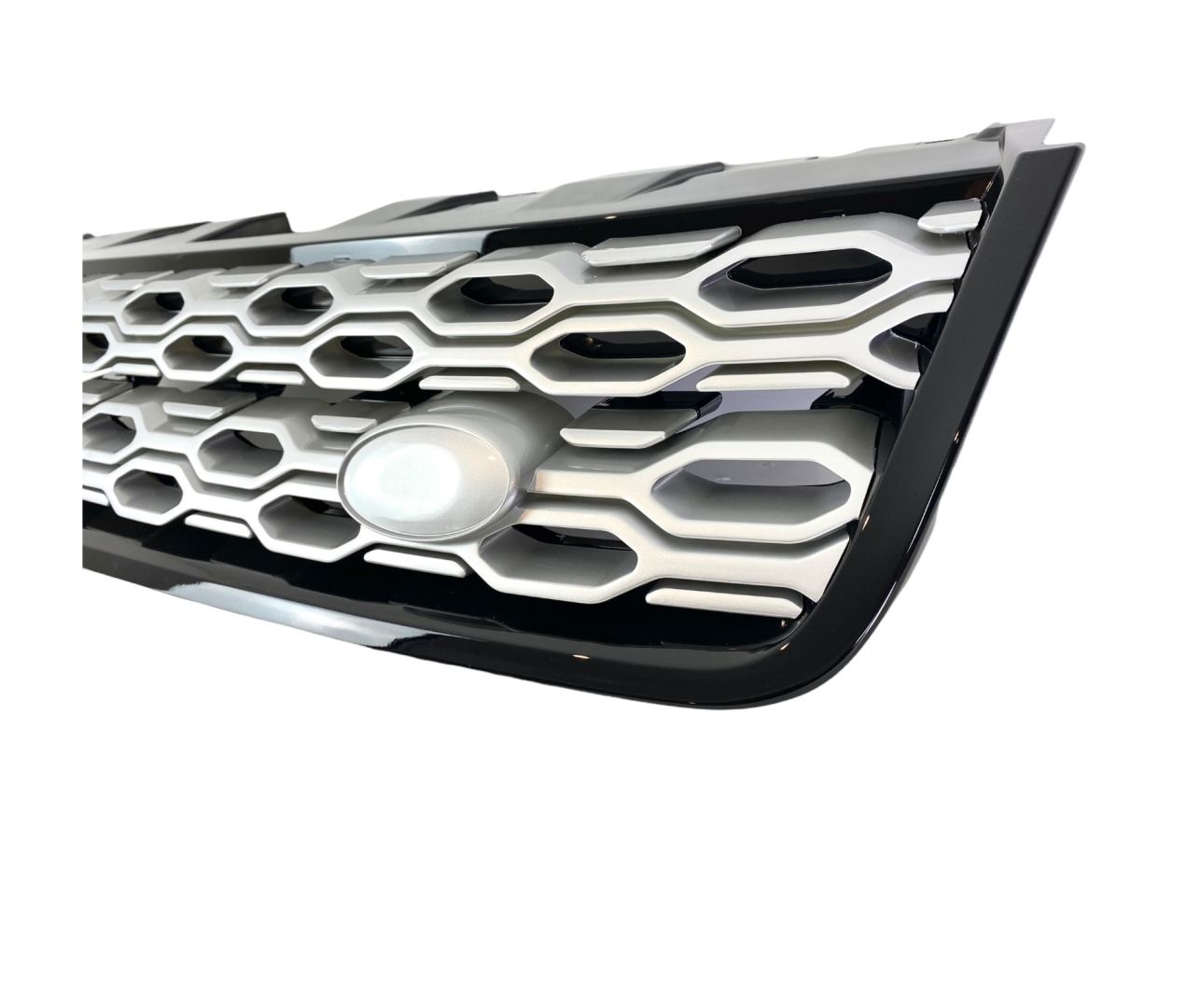 Discovery Sport Uyumlu 2015-2019 İçin 2020+ Görünüm Panjur - Siyah & Gri Parça