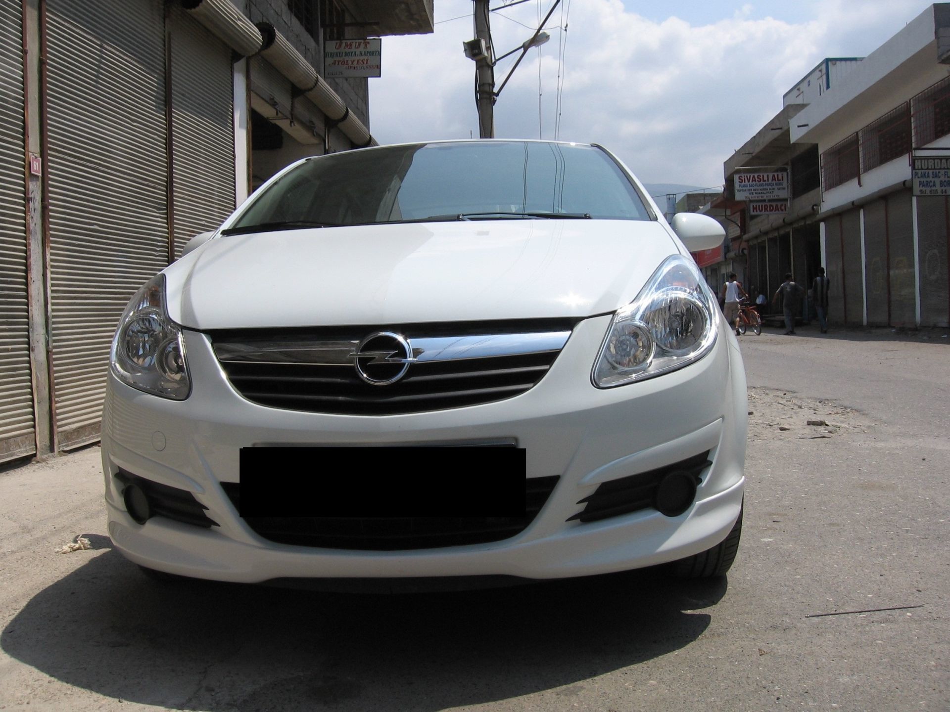Opel Corsa Uyumlu D Ön Tampon Eki 2007-2014 Boyalı