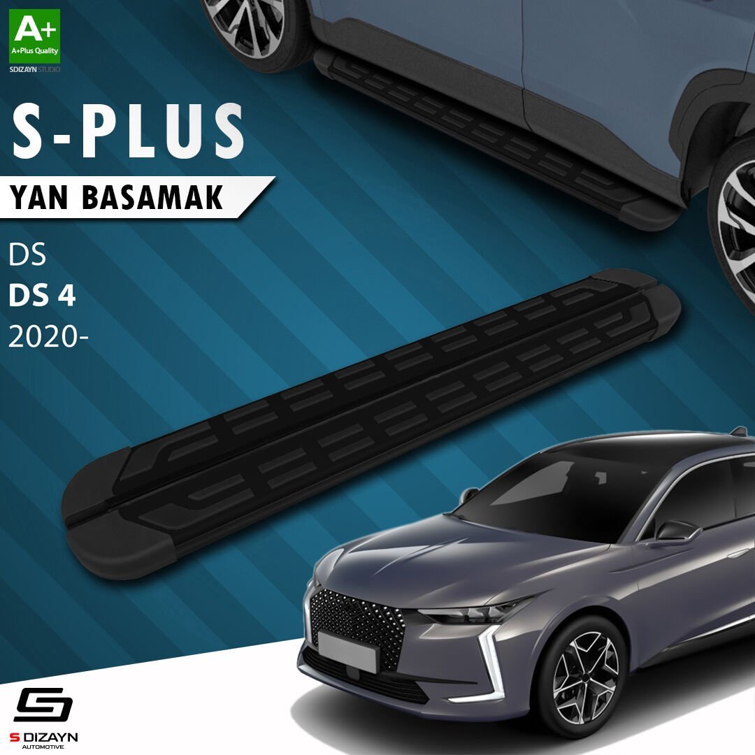 S-Dizayn DS DS 4 S-Plus Siyah Yan Basamak 183 Cm 2020 Üzeri A+ Kalite