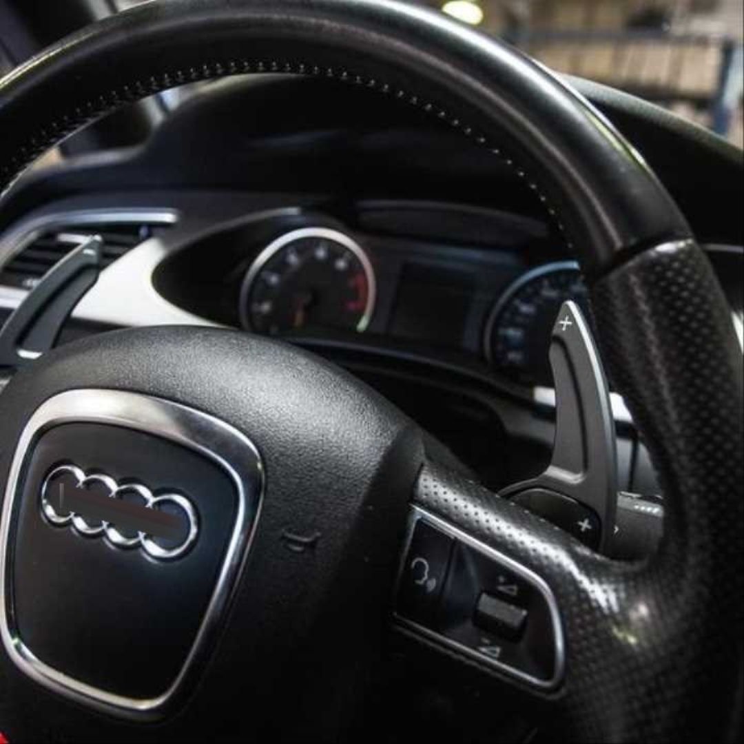 Audi A3 Uyumlu & A4 & A5 (2013-2016) Paddle Shift (F1 Vites Kulakçık) - Siyah