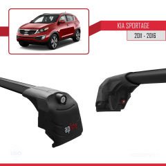 Kia Sportage (SL) 2011-2016 Arası ile uyumlu ACE-2 Ara Atkı Tavan Barı SİYAH