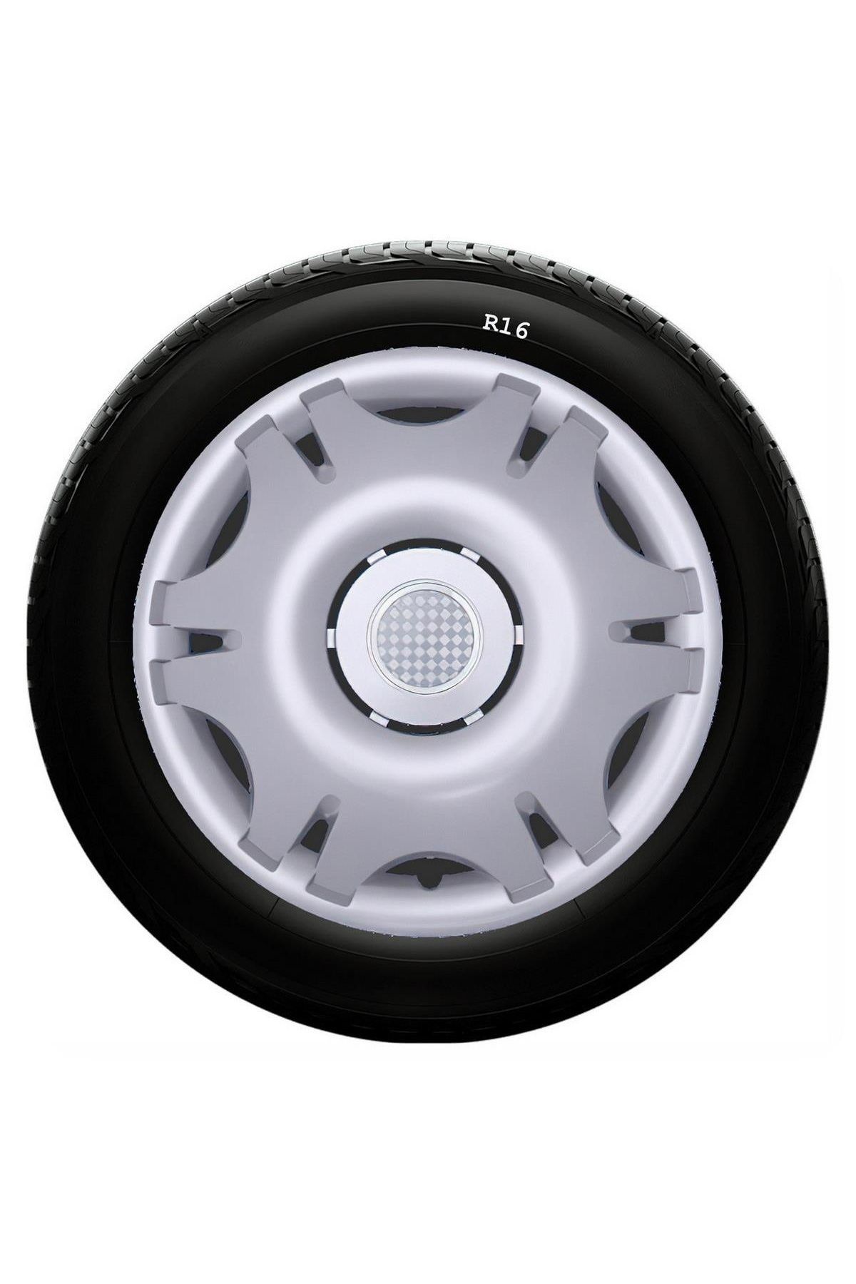 Hyundai Uyumlu 16 Inç Kırılmaz SKS Jant Kapağı 1 Takım 4 Adet No:402