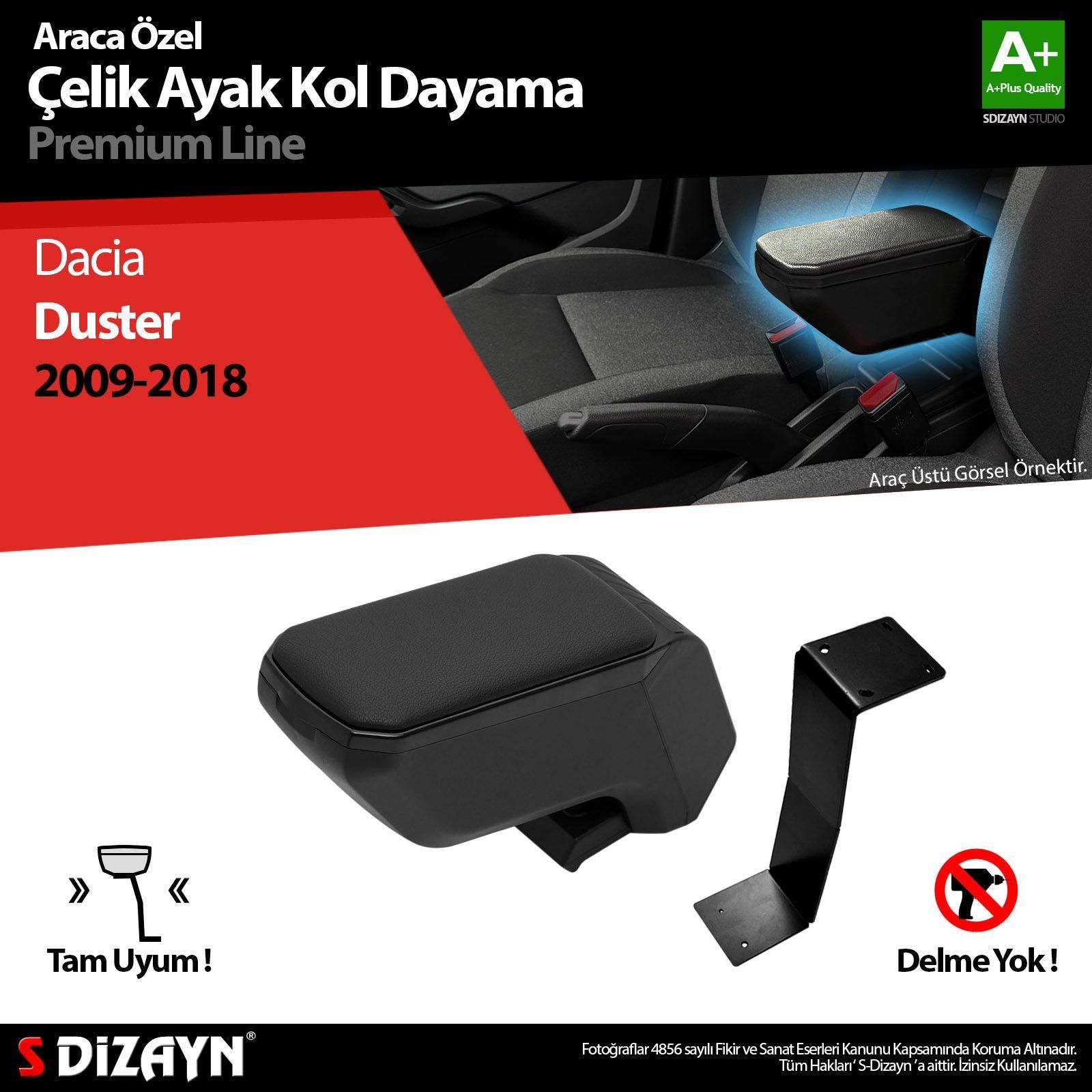 lı ABS Siyah 2009-2018 A+Kalite Parça