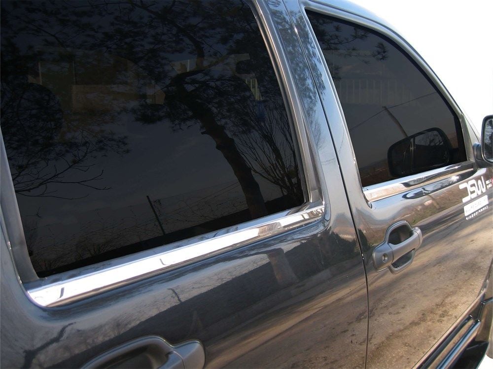 Isuzu D-Max 1 Cam Çıtası 4 Prç  Krom 2003-2011