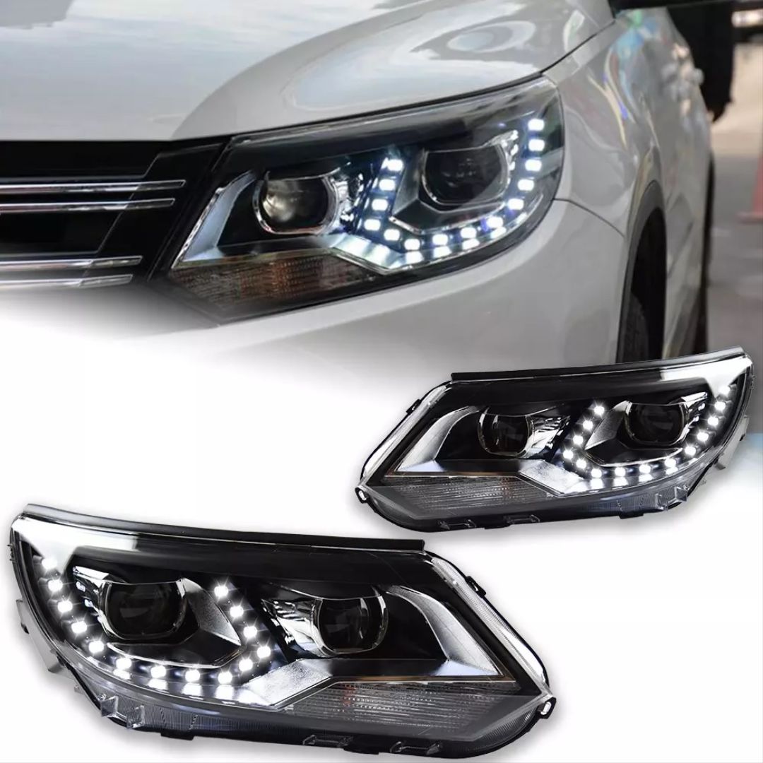 Tiguan 2013-2016 Uyumlu LED Far Parça