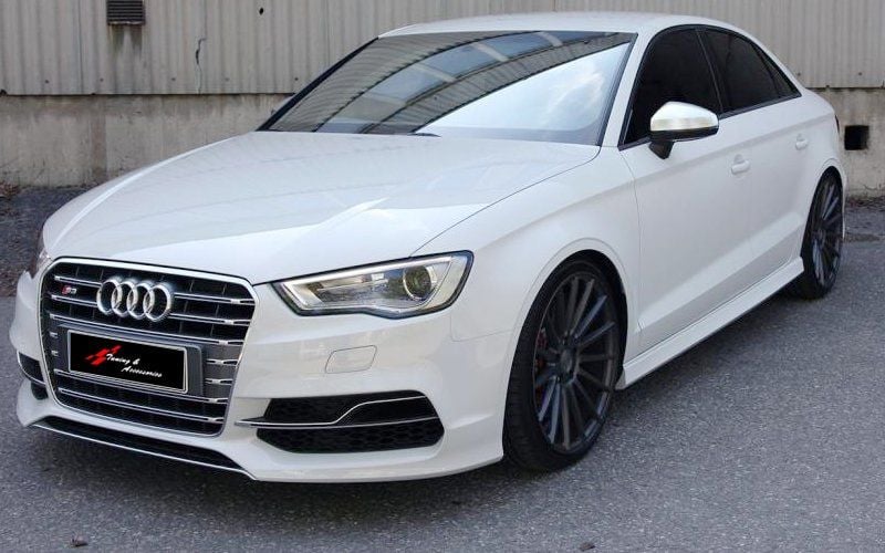 Audi A3 Uyumlu 8V 2013 S - Marşpiyel, S3 Sağ Sol Set, Ham Ürün